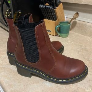 ✨ Brown Heeled Dr. Martens ✨
